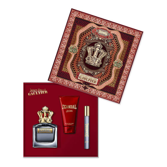 SCANDAL EDT 100ML +  SGEL 75ML + TS 10ML